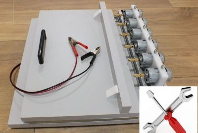 Drilling machine assembly and adjustment