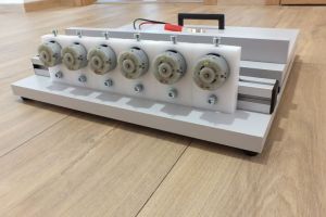 Frames drilling machine with 3 heads