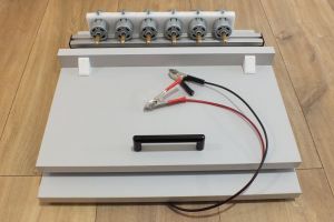 Frames drilling machine with 3 heads